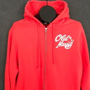 Red old navy hoodie